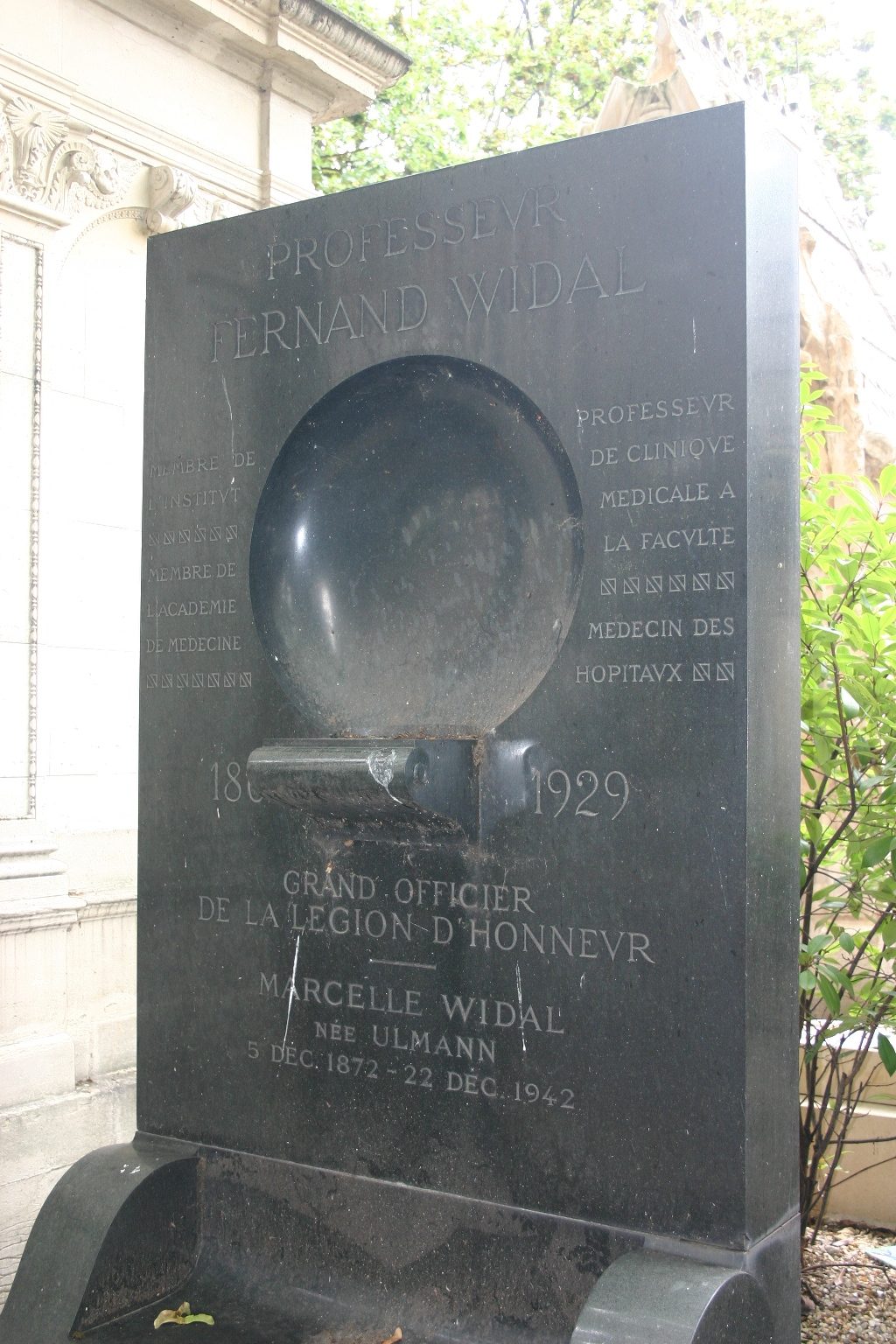 Fernand Widal's tomb, Montmartre Cemetery, Paris - 03.JPG
